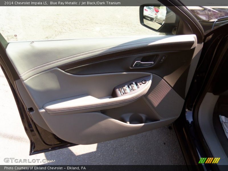 Blue Ray Metallic / Jet Black/Dark Titanium 2014 Chevrolet Impala LS