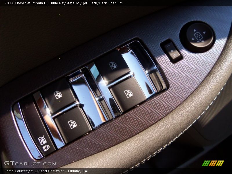 Blue Ray Metallic / Jet Black/Dark Titanium 2014 Chevrolet Impala LS