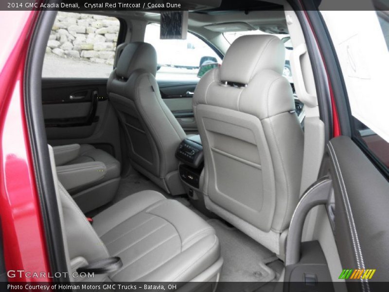 Crystal Red Tintcoat / Cocoa Dune 2014 GMC Acadia Denali