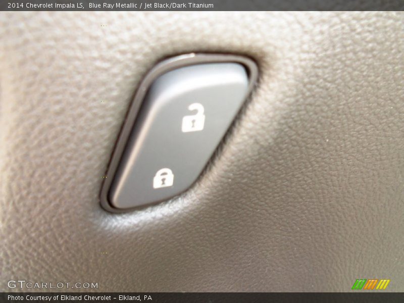 Blue Ray Metallic / Jet Black/Dark Titanium 2014 Chevrolet Impala LS