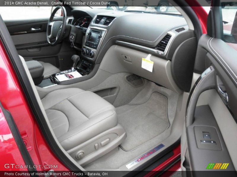 Crystal Red Tintcoat / Cocoa Dune 2014 GMC Acadia Denali