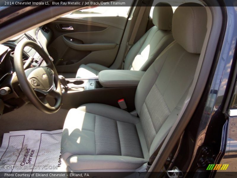 Blue Ray Metallic / Jet Black/Dark Titanium 2014 Chevrolet Impala LS