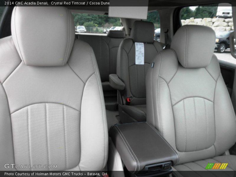 Crystal Red Tintcoat / Cocoa Dune 2014 GMC Acadia Denali