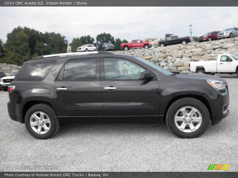 Iridium Metallic / Ebony 2014 GMC Acadia SLE
