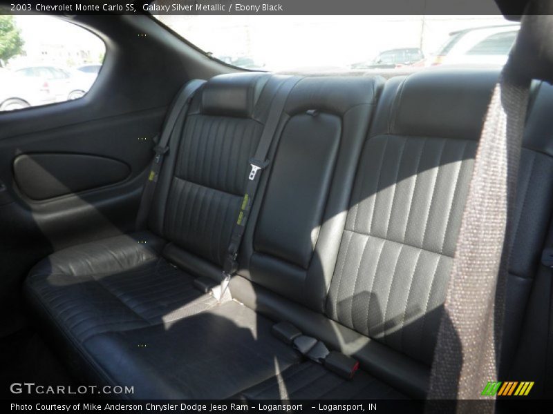 Galaxy Silver Metallic / Ebony Black 2003 Chevrolet Monte Carlo SS