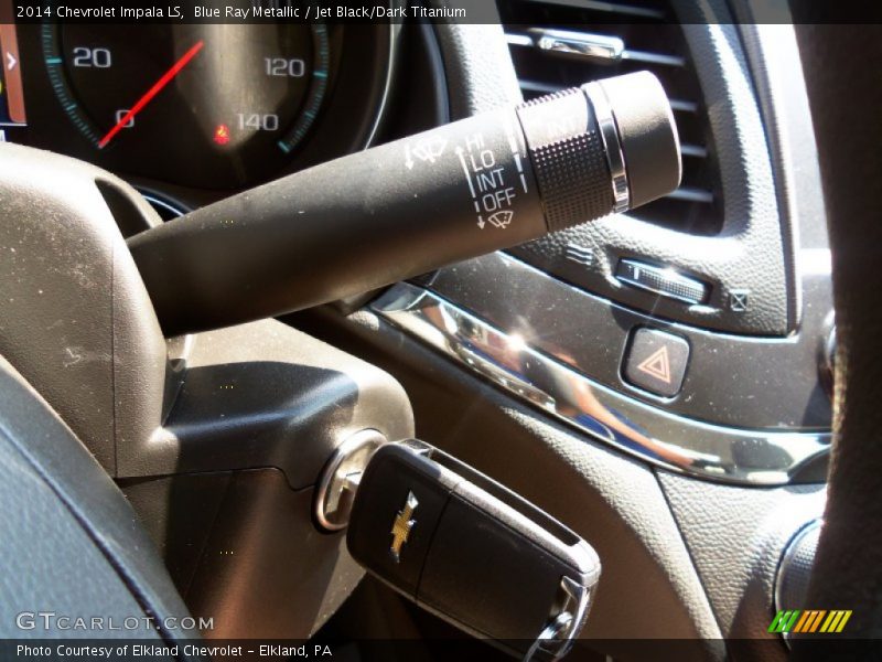 Blue Ray Metallic / Jet Black/Dark Titanium 2014 Chevrolet Impala LS