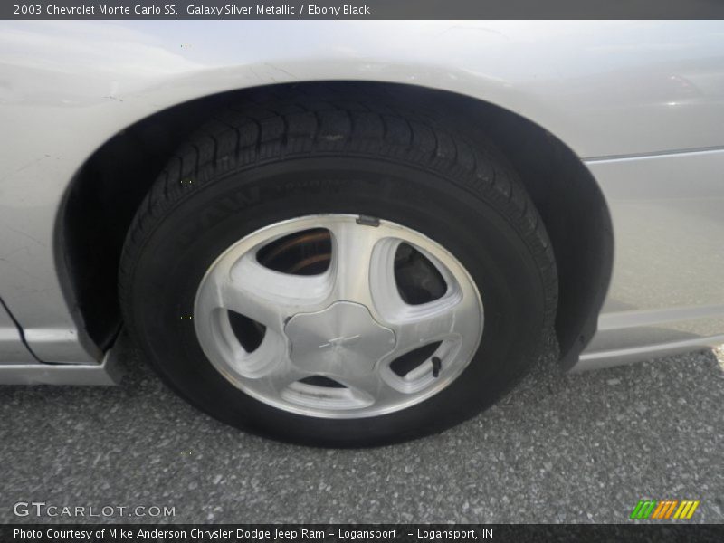 Galaxy Silver Metallic / Ebony Black 2003 Chevrolet Monte Carlo SS