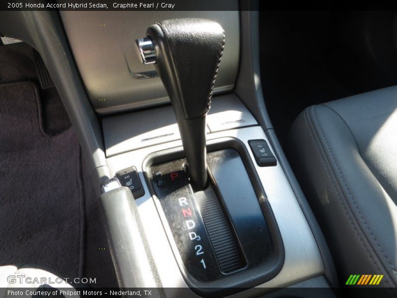 Graphite Pearl / Gray 2005 Honda Accord Hybrid Sedan
