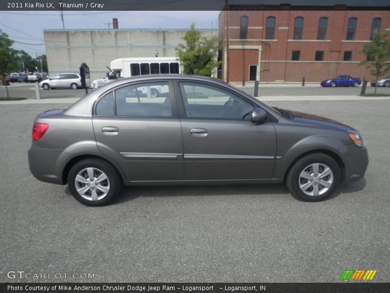 Titanium / Gray 2011 Kia Rio LX