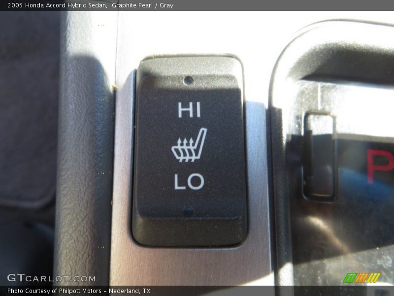 Graphite Pearl / Gray 2005 Honda Accord Hybrid Sedan