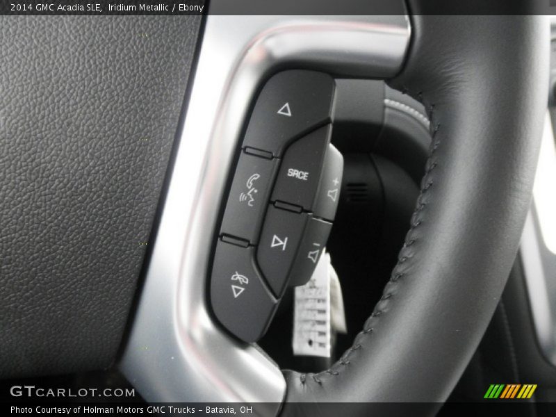 Iridium Metallic / Ebony 2014 GMC Acadia SLE