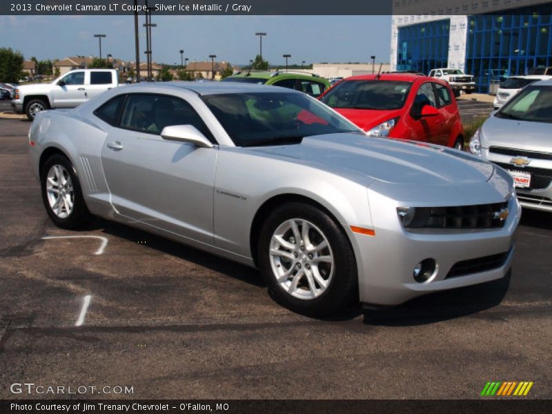Silver Ice Metallic / Gray 2013 Chevrolet Camaro LT Coupe