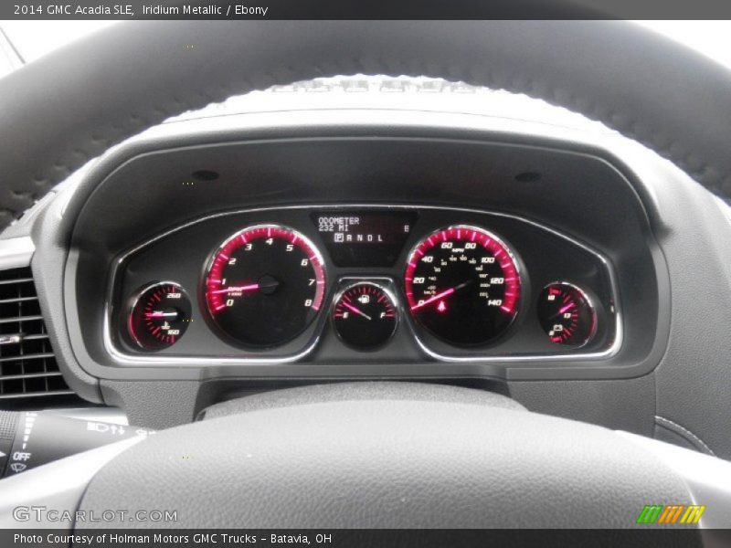 Iridium Metallic / Ebony 2014 GMC Acadia SLE