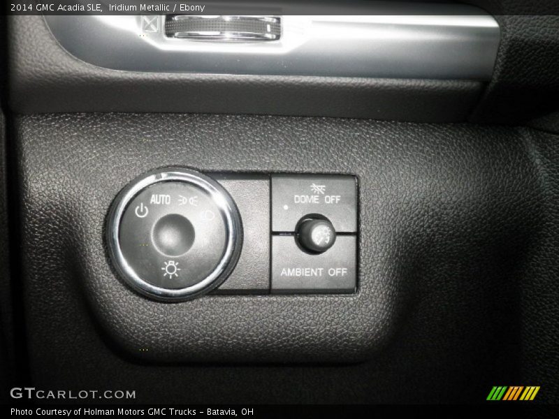 Iridium Metallic / Ebony 2014 GMC Acadia SLE