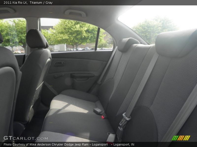 Titanium / Gray 2011 Kia Rio LX