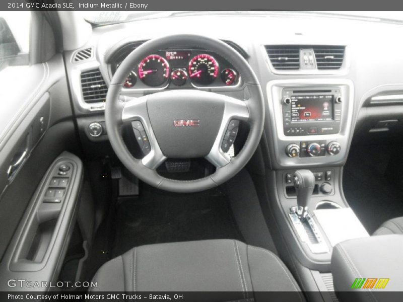 Iridium Metallic / Ebony 2014 GMC Acadia SLE