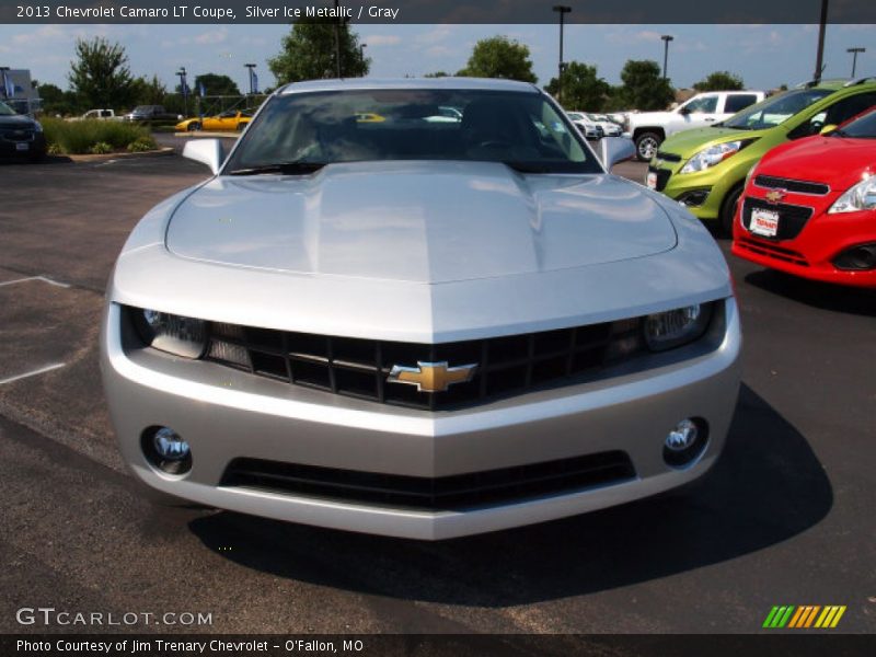 Silver Ice Metallic / Gray 2013 Chevrolet Camaro LT Coupe
