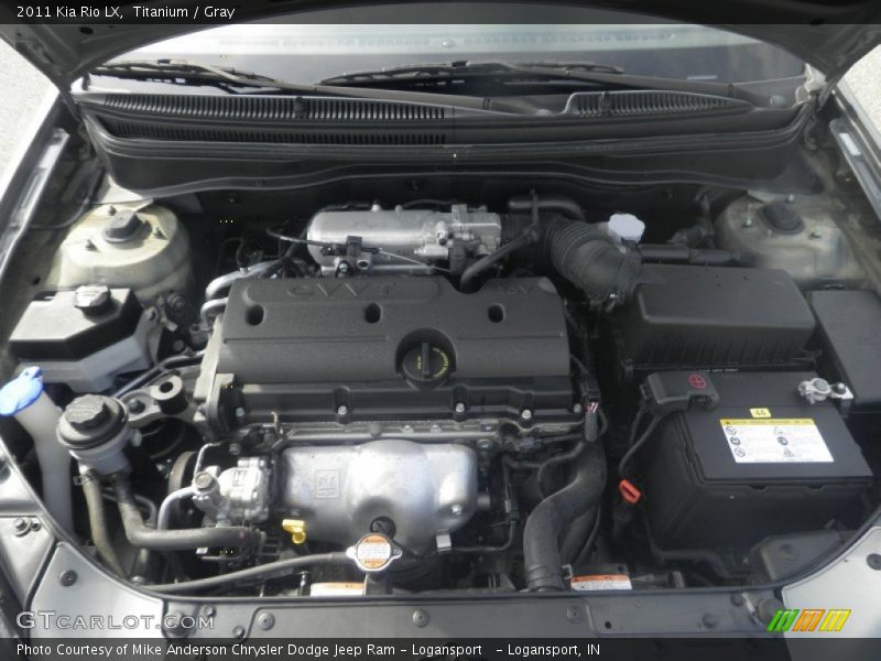 Titanium / Gray 2011 Kia Rio LX