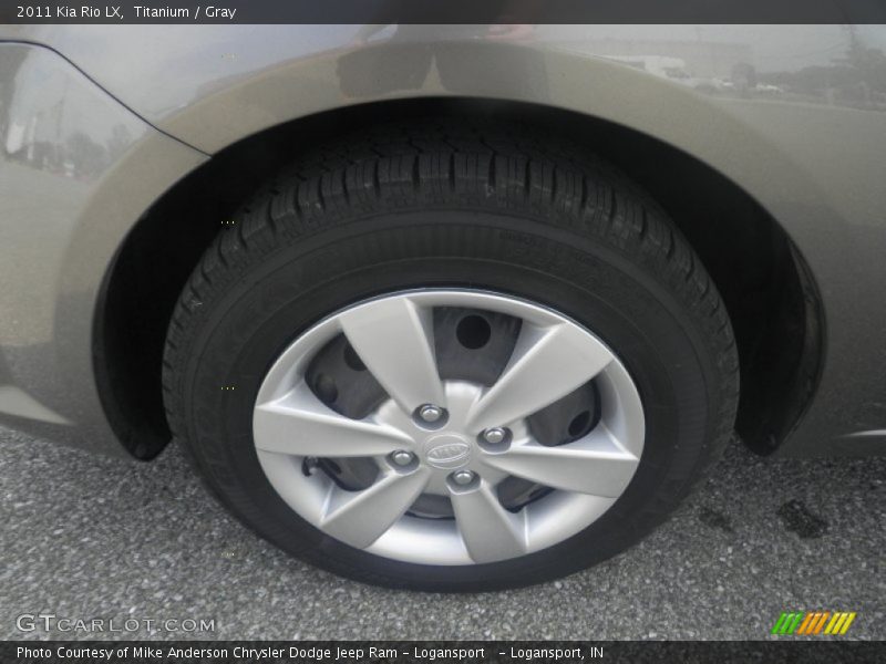 Titanium / Gray 2011 Kia Rio LX
