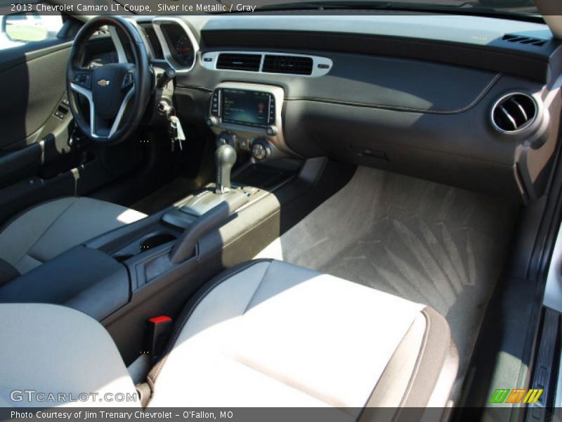 Silver Ice Metallic / Gray 2013 Chevrolet Camaro LT Coupe
