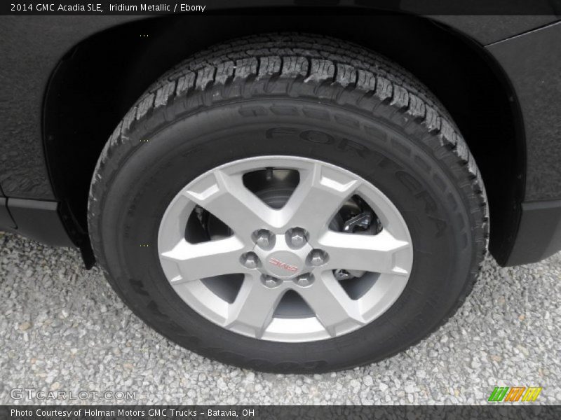 Iridium Metallic / Ebony 2014 GMC Acadia SLE