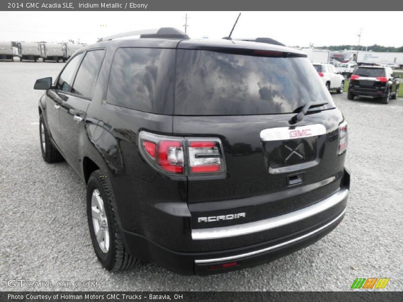 Iridium Metallic / Ebony 2014 GMC Acadia SLE