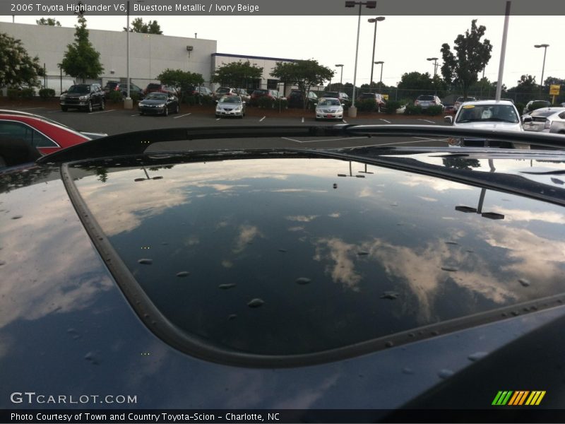 Bluestone Metallic / Ivory Beige 2006 Toyota Highlander V6