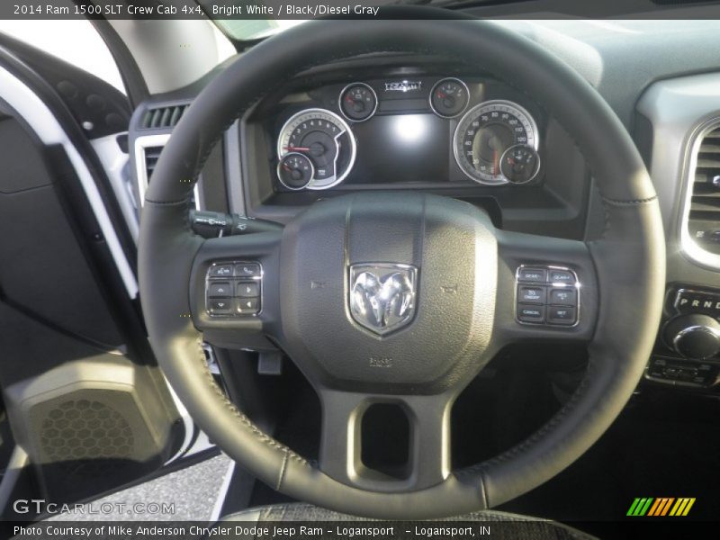 2014 1500 SLT Crew Cab 4x4 Steering Wheel