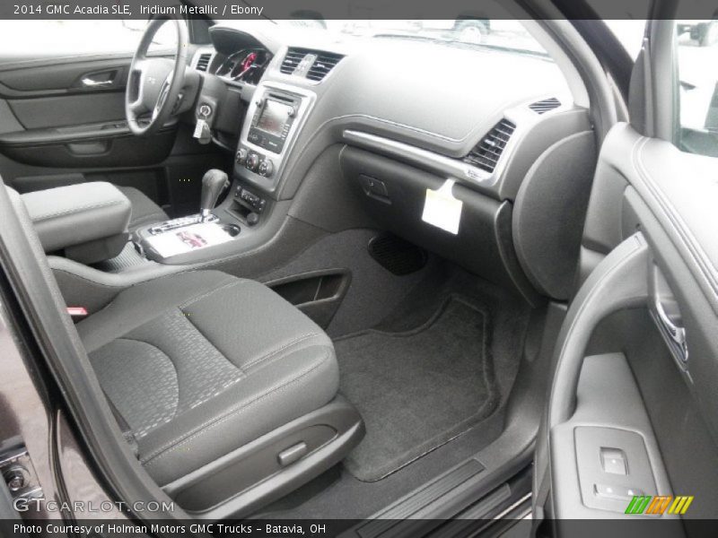 Iridium Metallic / Ebony 2014 GMC Acadia SLE