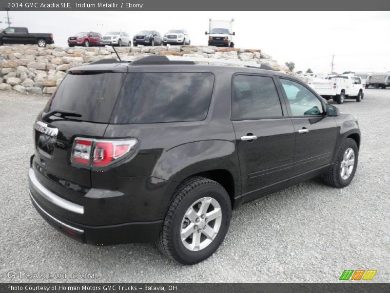 Iridium Metallic / Ebony 2014 GMC Acadia SLE