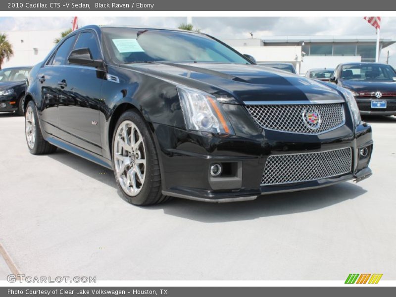 Front 3/4 View of 2010 CTS -V Sedan