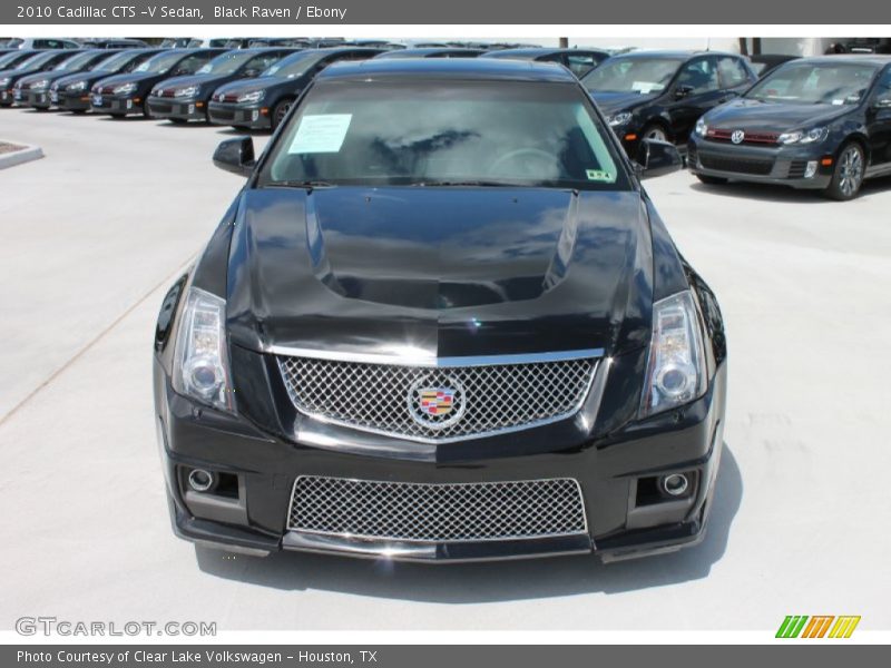 Black Raven / Ebony 2010 Cadillac CTS -V Sedan