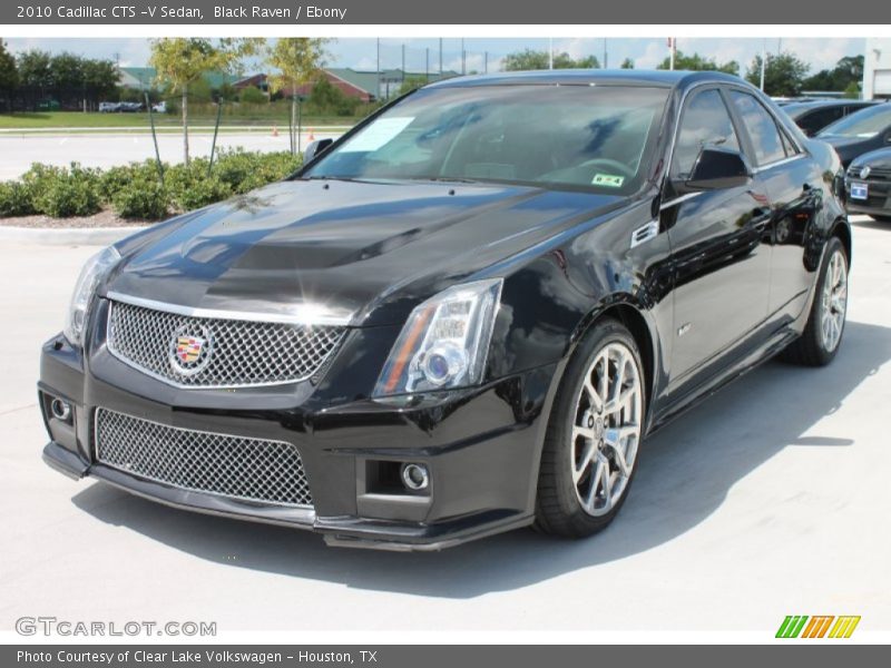 Front 3/4 View of 2010 CTS -V Sedan