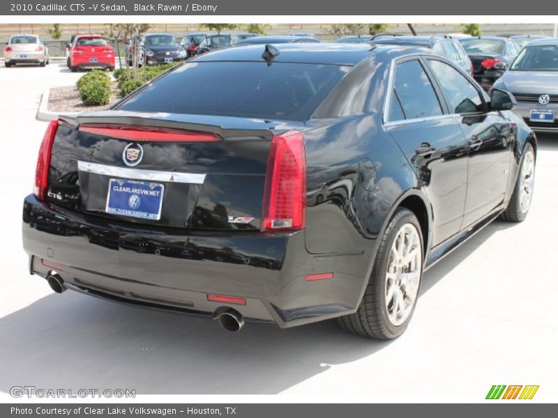 Black Raven / Ebony 2010 Cadillac CTS -V Sedan