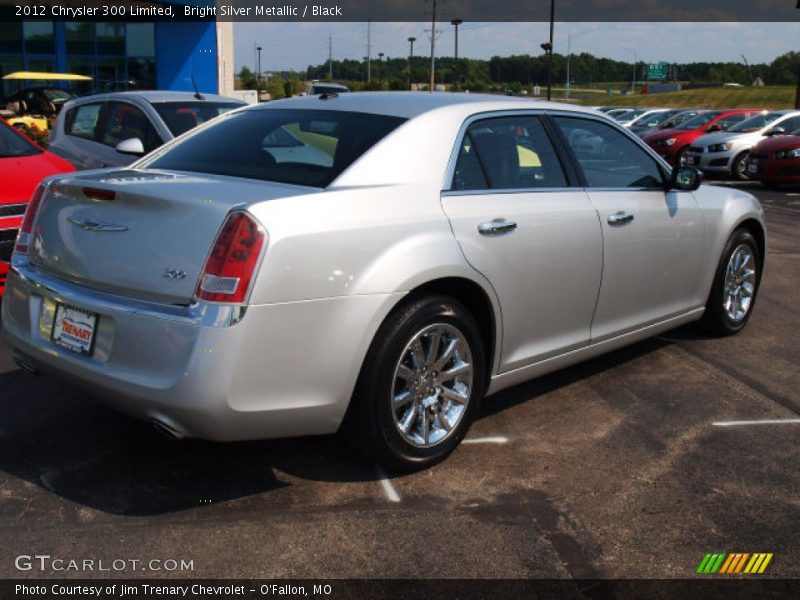Bright Silver Metallic / Black 2012 Chrysler 300 Limited