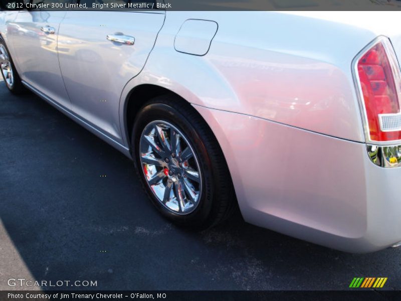 Bright Silver Metallic / Black 2012 Chrysler 300 Limited