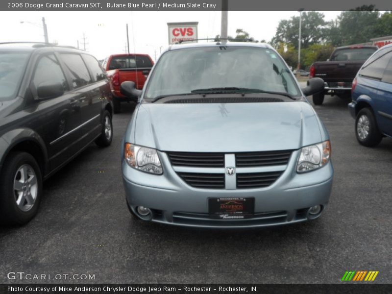 Butane Blue Pearl / Medium Slate Gray 2006 Dodge Grand Caravan SXT