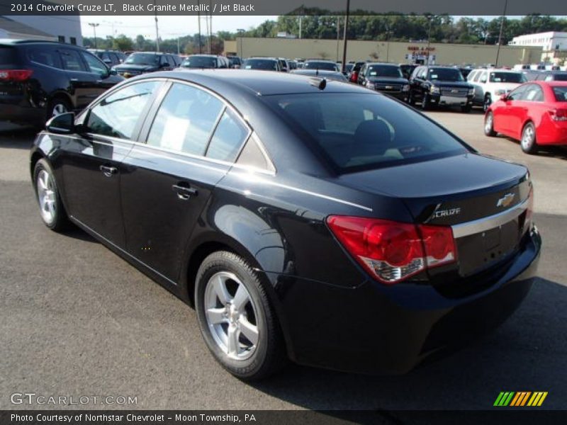 Black Granite Metallic / Jet Black 2014 Chevrolet Cruze LT