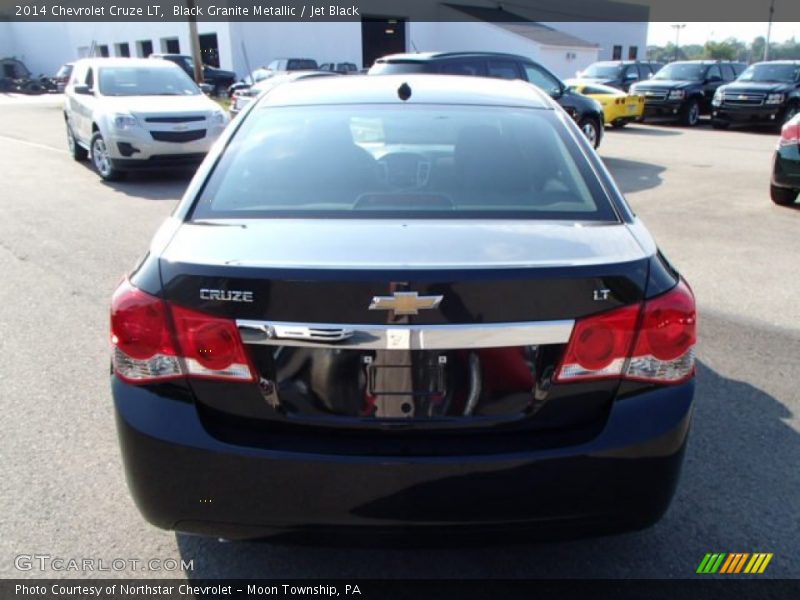 Black Granite Metallic / Jet Black 2014 Chevrolet Cruze LT