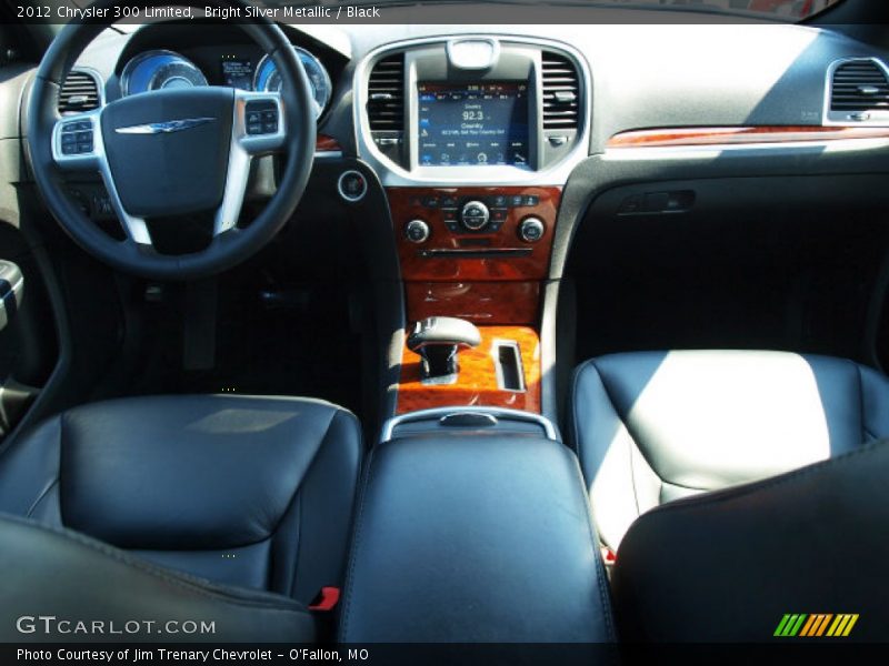 Bright Silver Metallic / Black 2012 Chrysler 300 Limited