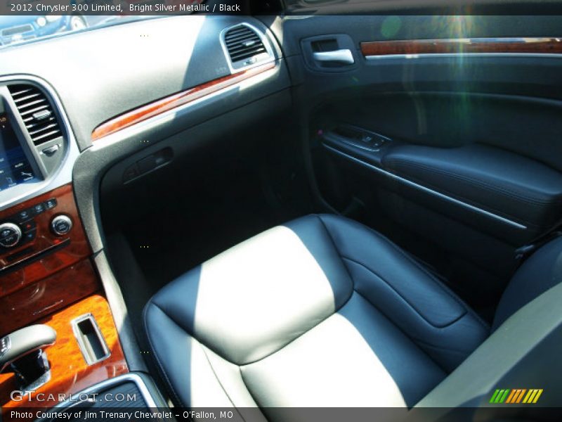 Bright Silver Metallic / Black 2012 Chrysler 300 Limited