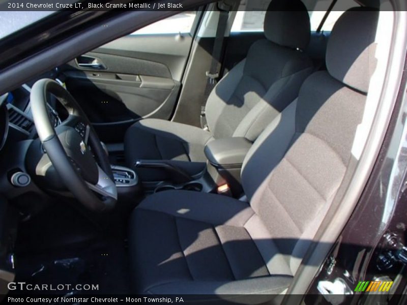 Black Granite Metallic / Jet Black 2014 Chevrolet Cruze LT