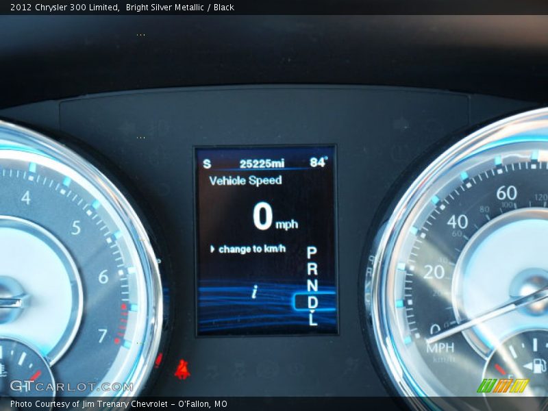 Bright Silver Metallic / Black 2012 Chrysler 300 Limited