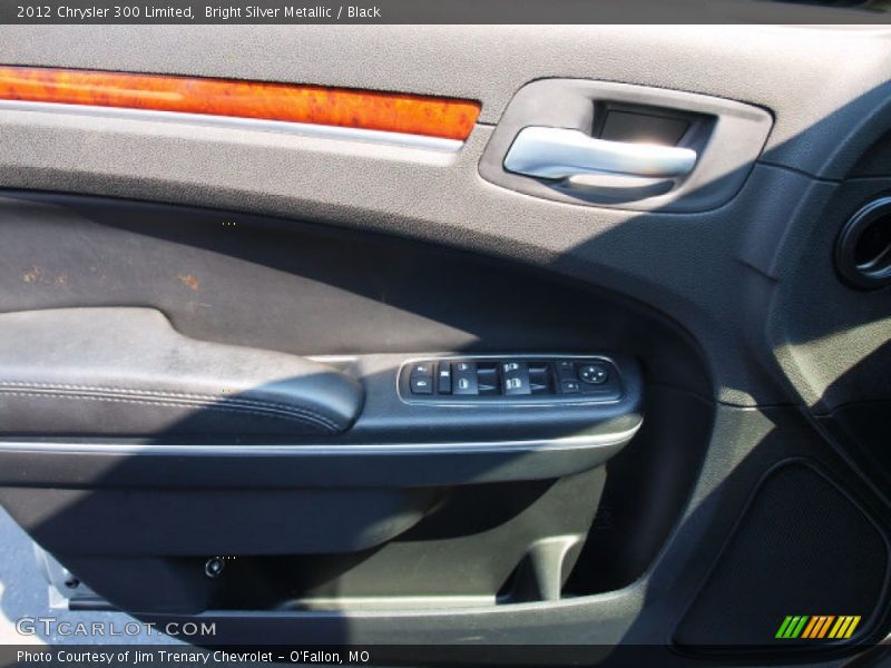 Bright Silver Metallic / Black 2012 Chrysler 300 Limited
