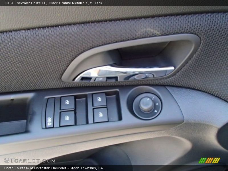Black Granite Metallic / Jet Black 2014 Chevrolet Cruze LT
