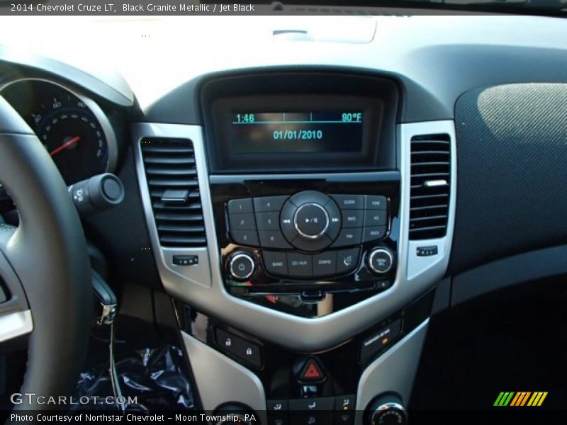 Black Granite Metallic / Jet Black 2014 Chevrolet Cruze LT