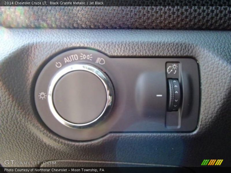 Black Granite Metallic / Jet Black 2014 Chevrolet Cruze LT