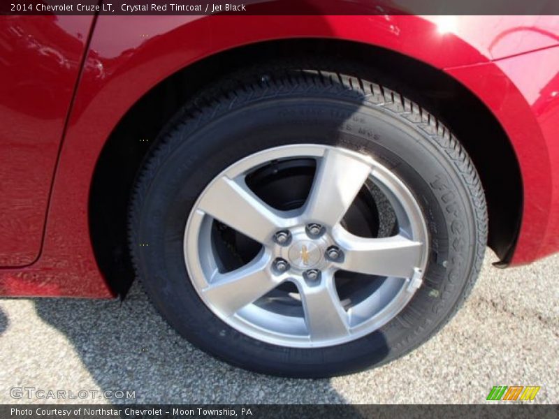 Crystal Red Tintcoat / Jet Black 2014 Chevrolet Cruze LT
