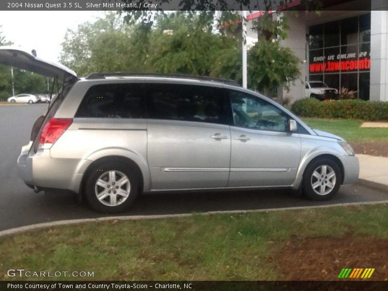 Silver Mist Metallic / Gray 2004 Nissan Quest 3.5 SL
