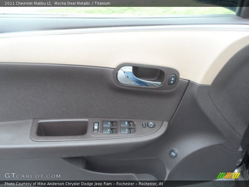 Mocha Steel Metallic / Titanium 2011 Chevrolet Malibu LS